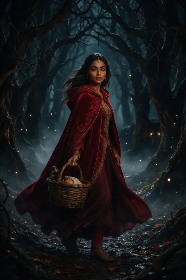 Little Red Riding Hood Halloween character