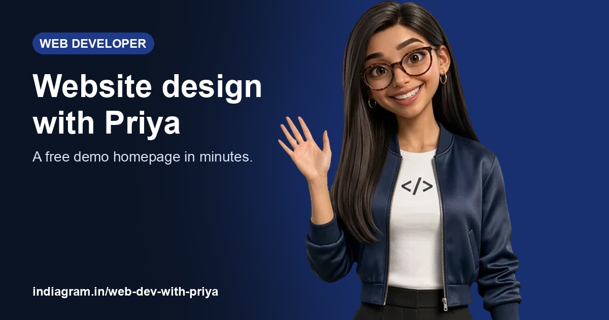 Our free website designer (demo agent)