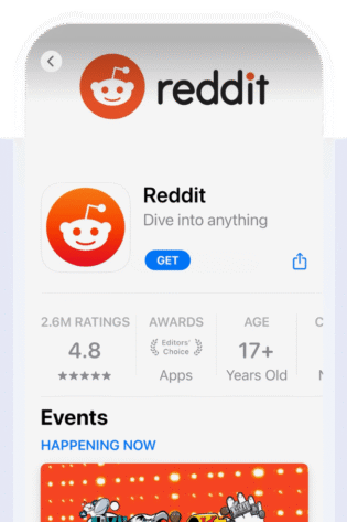 Reddit __________ (100/5k) [~____ ____ ______] [_____] [100/d]